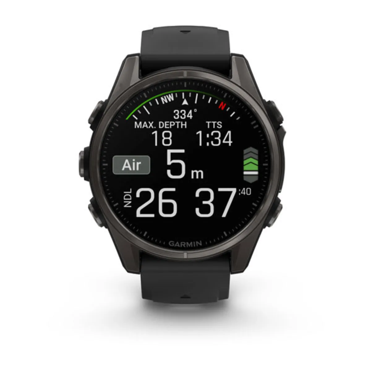 Garmin fenix 8 AMOLED 51 mm Schwarz/DLC Titan Bild 6