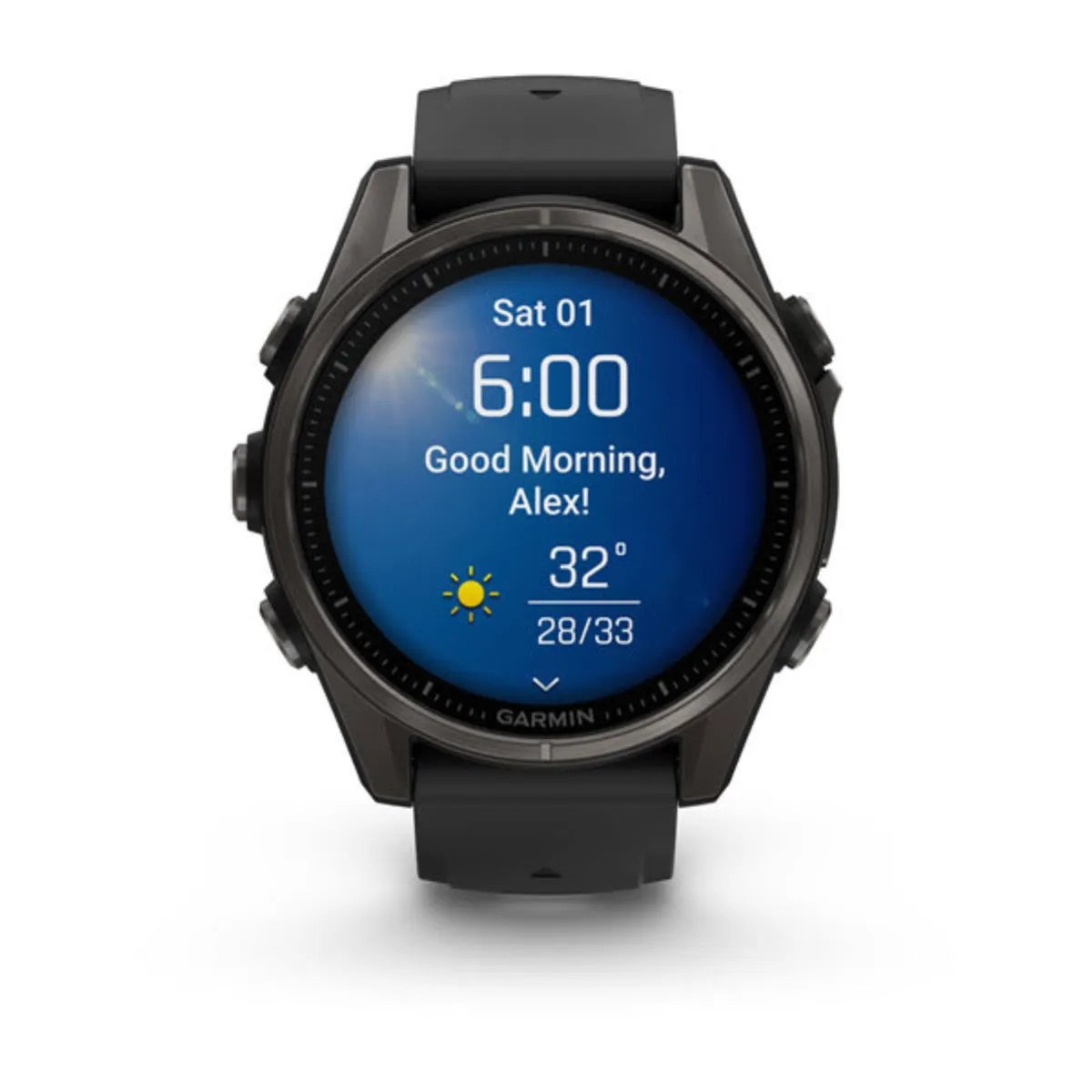 Garmin fenix 8 AMOLED 51 mm Schwarz/DLC Titan Bild 12
