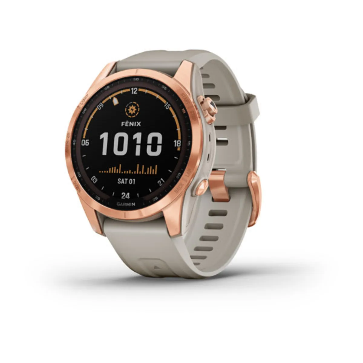 Garmin fenix 7S 42 mm Roségold/Beige Bild 11