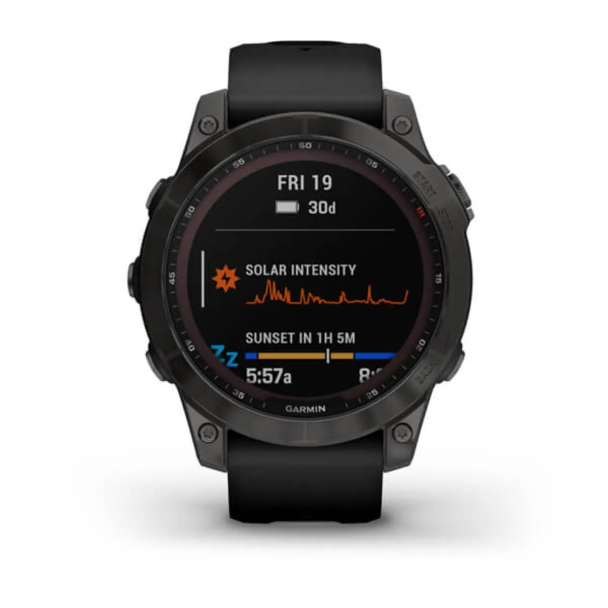 Garmin fenix 7 Standard 47 mm Silber/Graphit Bild 2