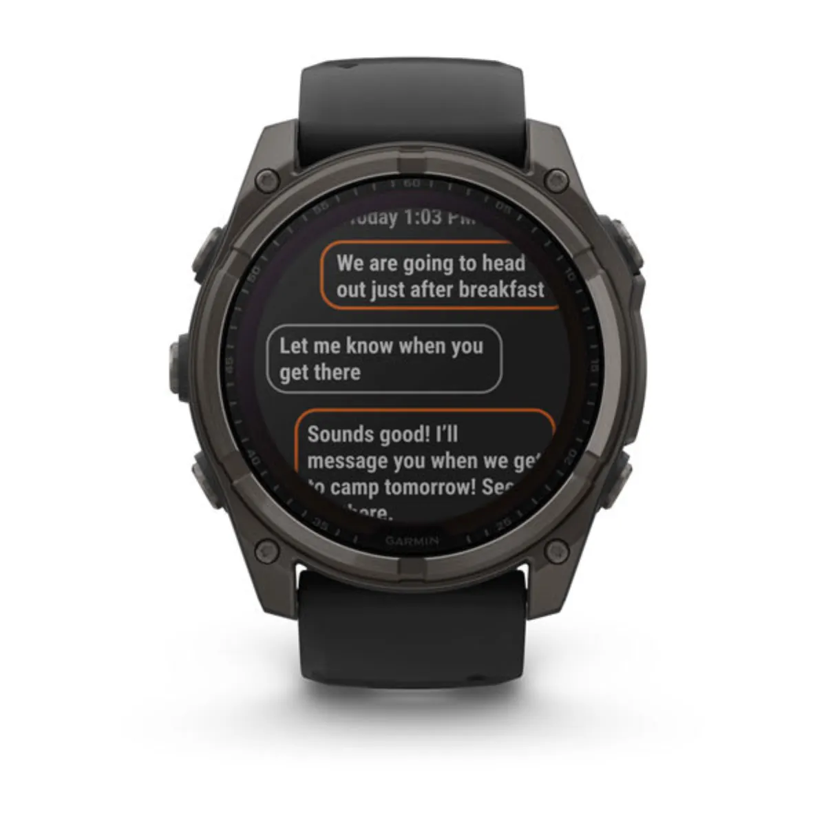 Garmin Enduro 3 Schwarz/DLC Titan Bild 8