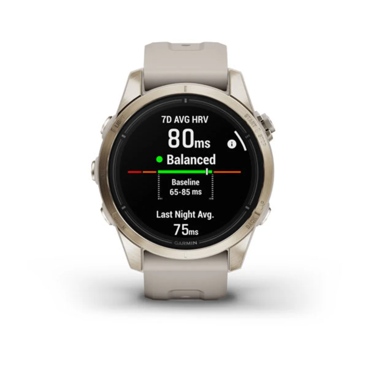 Garmin epix Pro Gen 2 42 mm Elfenbein/Hellgold Bild 4