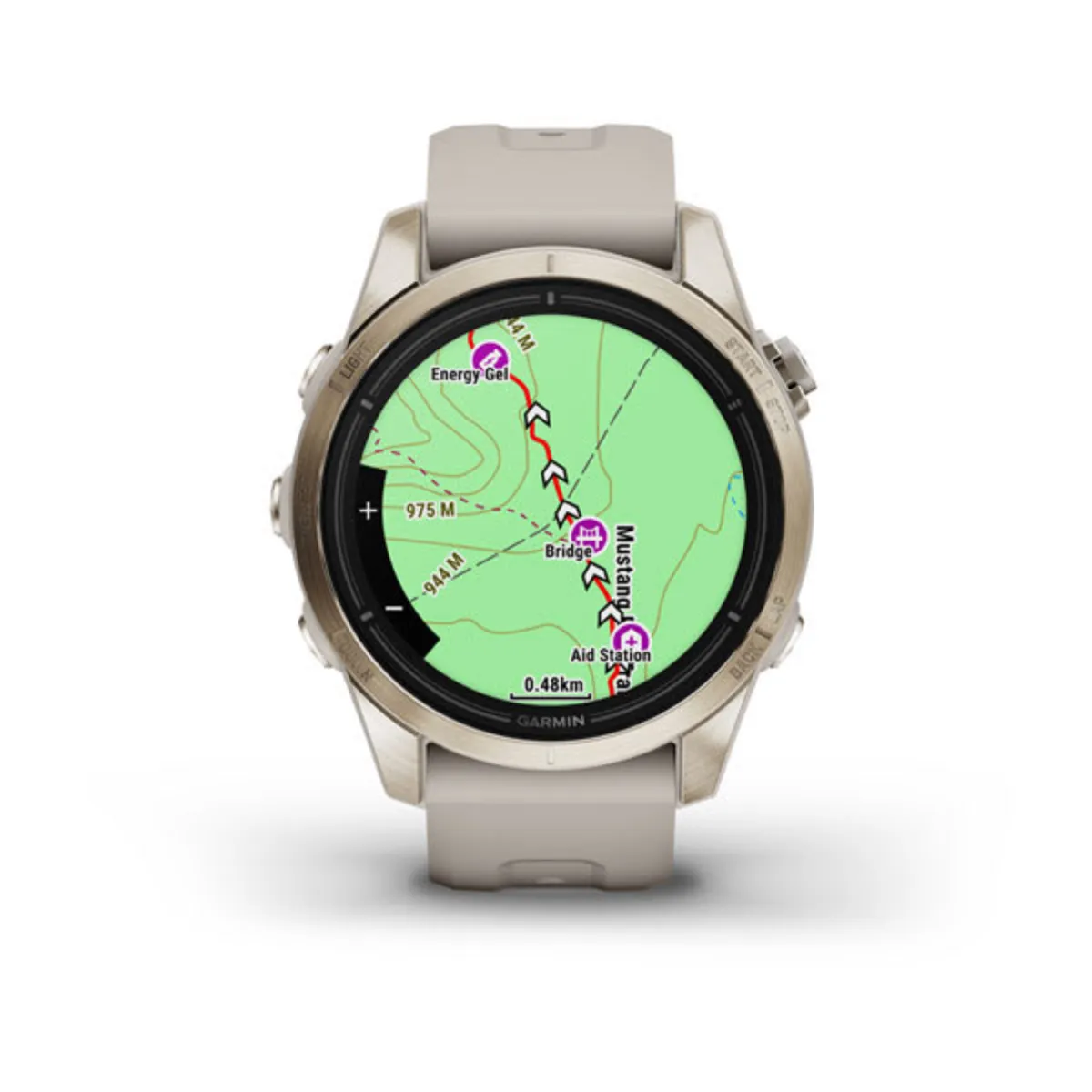 Garmin epix Pro Gen 2 42 mm Elfenbein/Hellgold Bild 2
