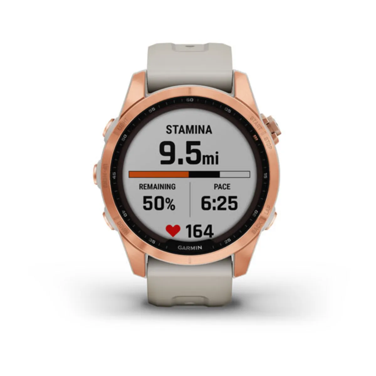 Garmin fenix 7S 42 mm Roségold/Beige Bild 2