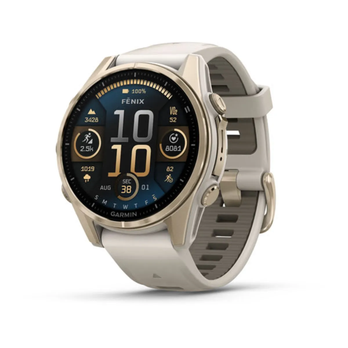 Garmin fenix 8 AMOLED 47 mm Schwarz/DLC Titan