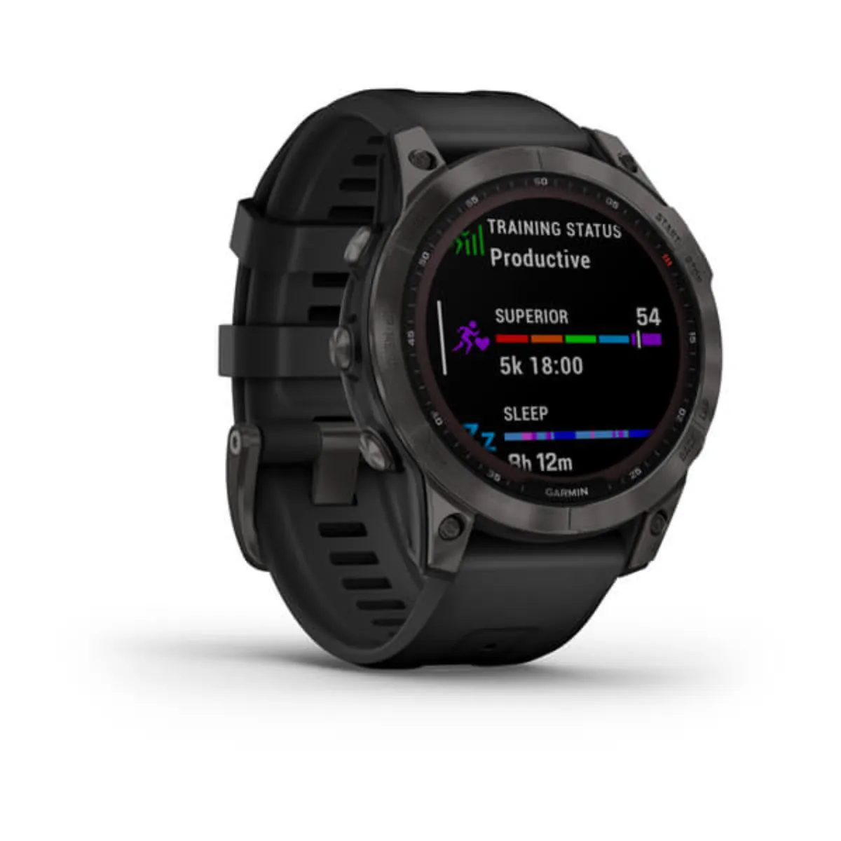 Garmin fenix 7 Standard 47 mm Silber/Graphit Bild 3