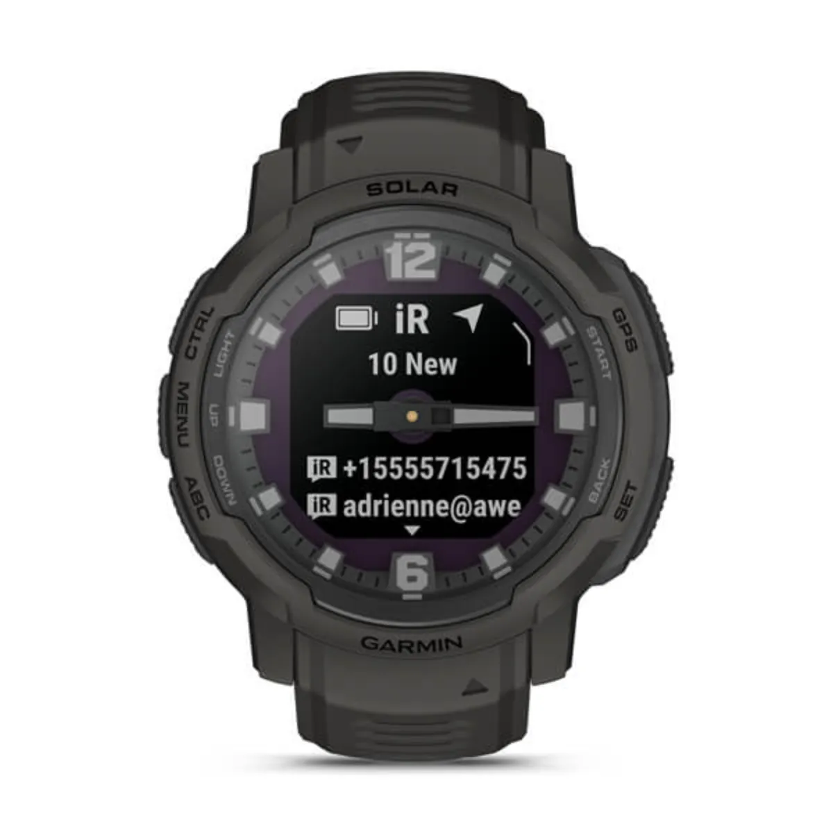 Garmin Instinct Crossover Solar Graphit Bild 9