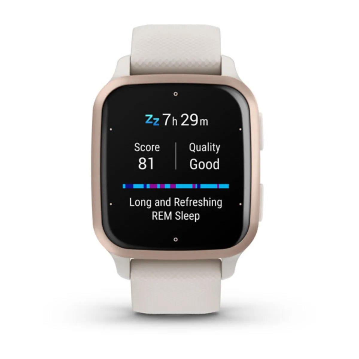 Garmin Venu Sq 2 Music Weiss/Cremegold Bild 4