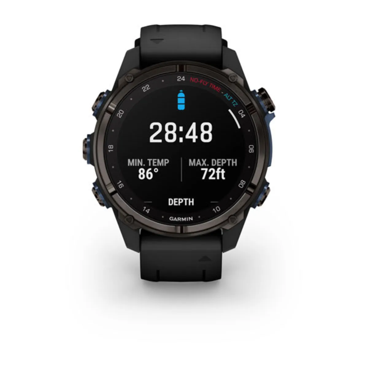 Garmin Descent Mk3 43 mm Schwarz/Silikon Bild 6