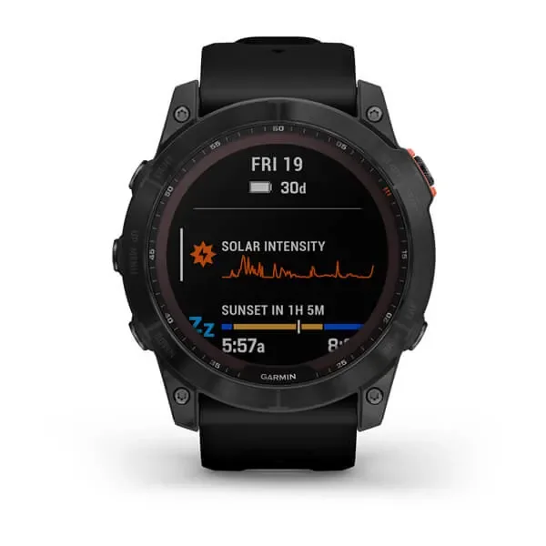 Garmin fenix 7X Solar 51 mm Schiefergrau Bild 2