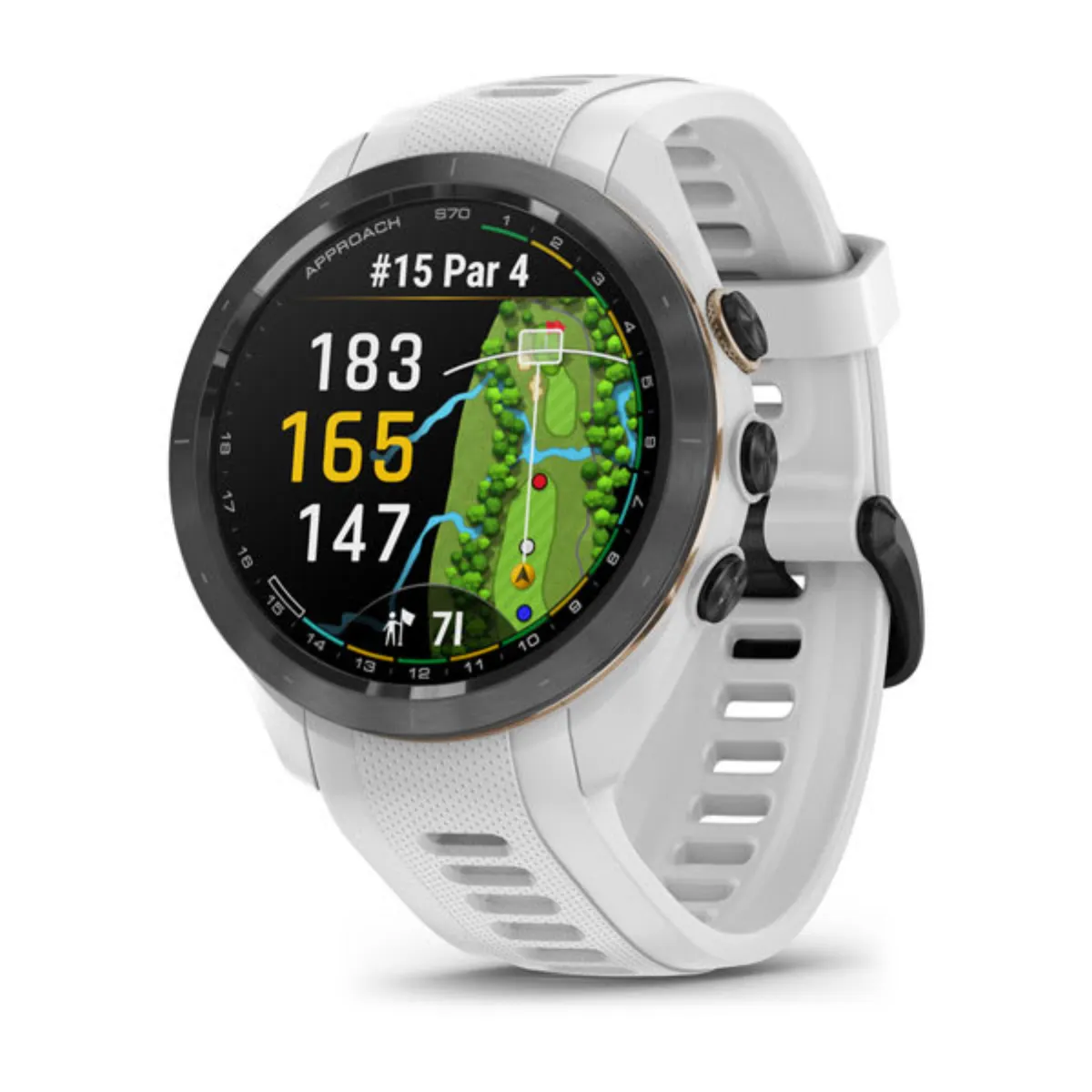 Garmin Approach S70 47 mm Schwarz