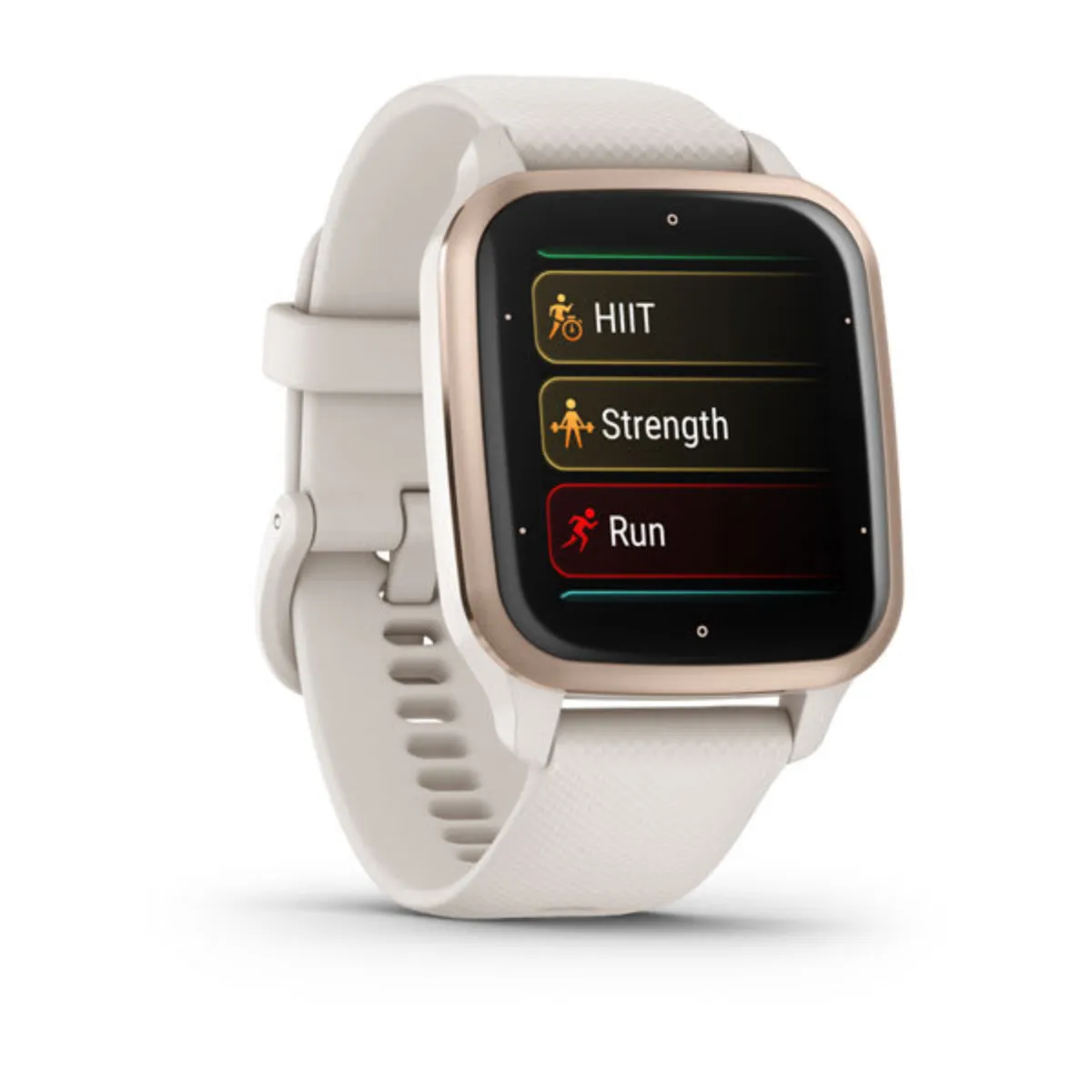 Garmin Venu Sq 2 Music Weiss/Cremegold Bild 3
