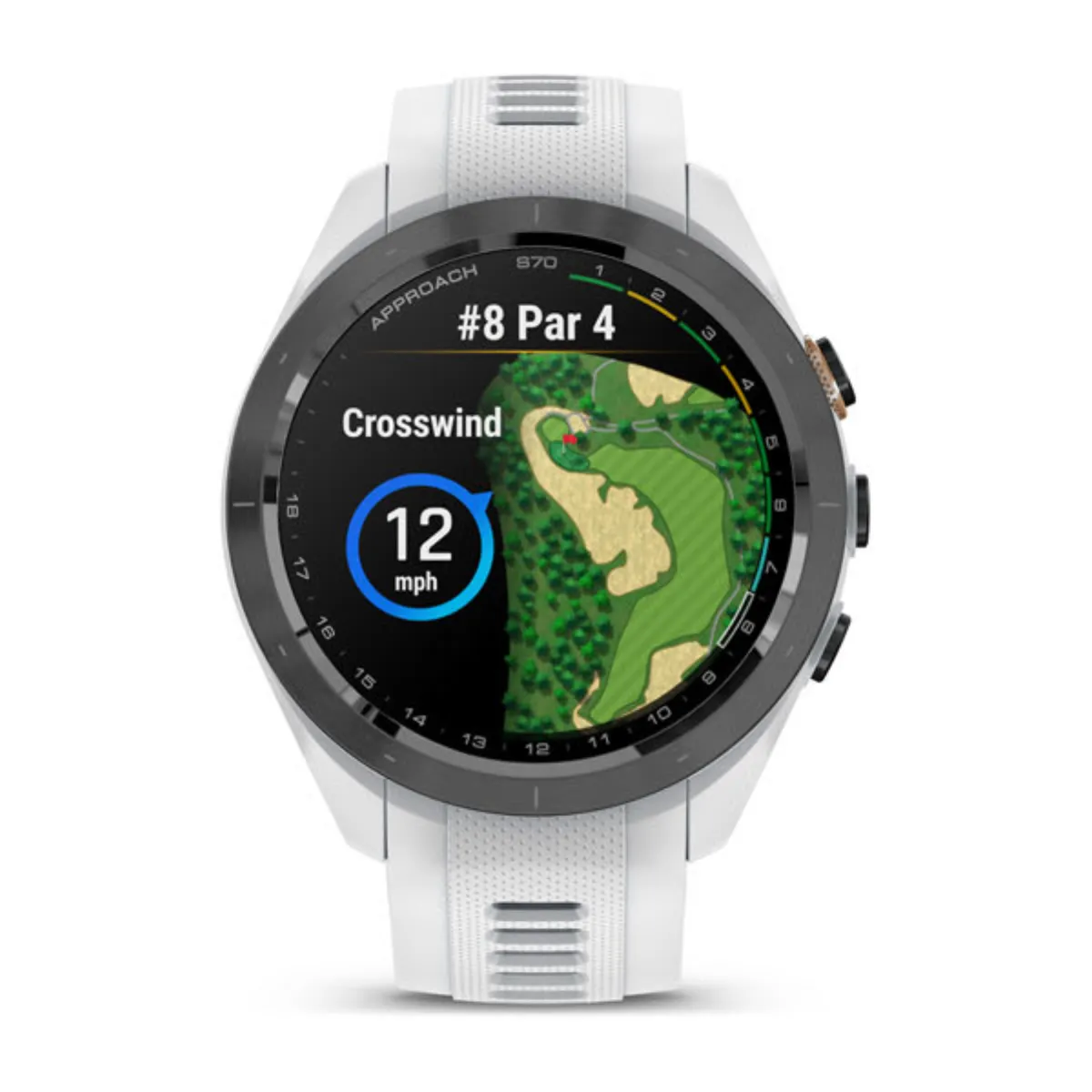 Garmin Approach S70 47 mm Schwarz Bild 6