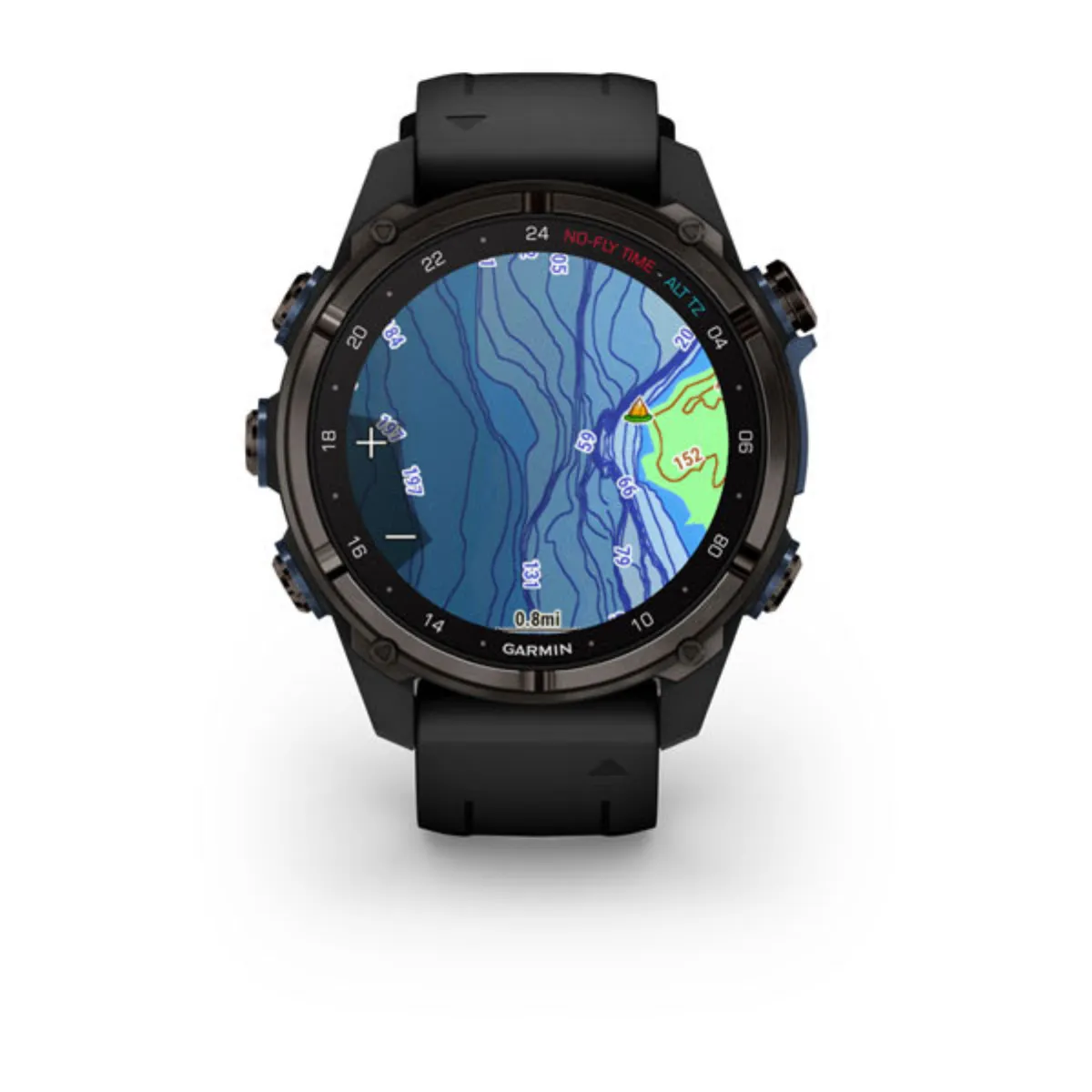 Garmin Descent Mk3 43 mm Schwarz/Silikon Bild 4