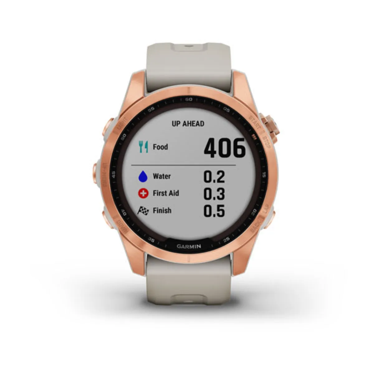 Garmin fenix 7S 42 mm Roségold/Beige Bild 6