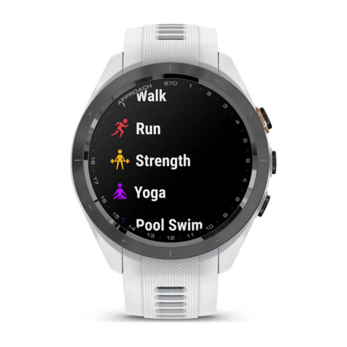 Garmin Approach S70 47 mm Schwarz Bild 8
