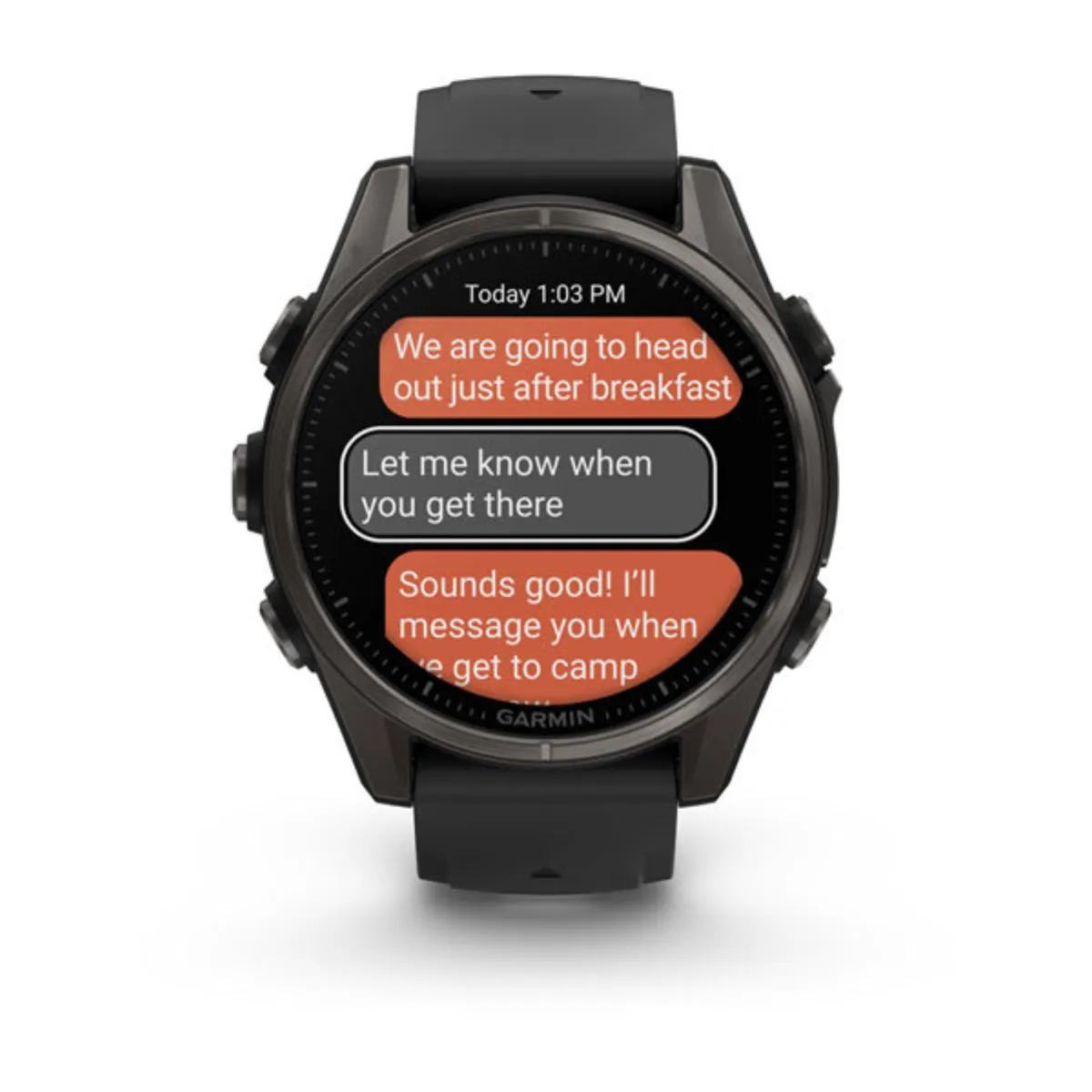 Garmin fenix 8 AMOLED 51 mm Schwarz/DLC Titan Bild 9