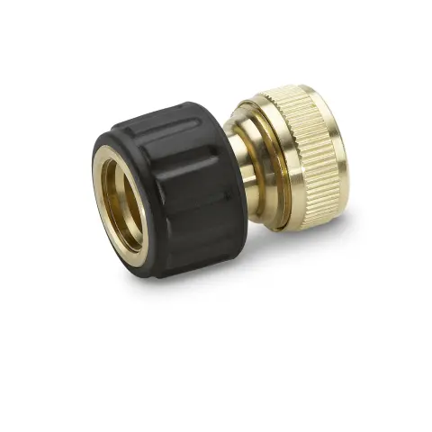 Messing Schlauchkupplung 1/2" und 5/8"